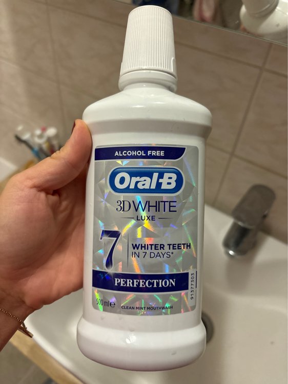 Transform Your Smile with Oral-B 3D White Luxe Perfection Mouthwash