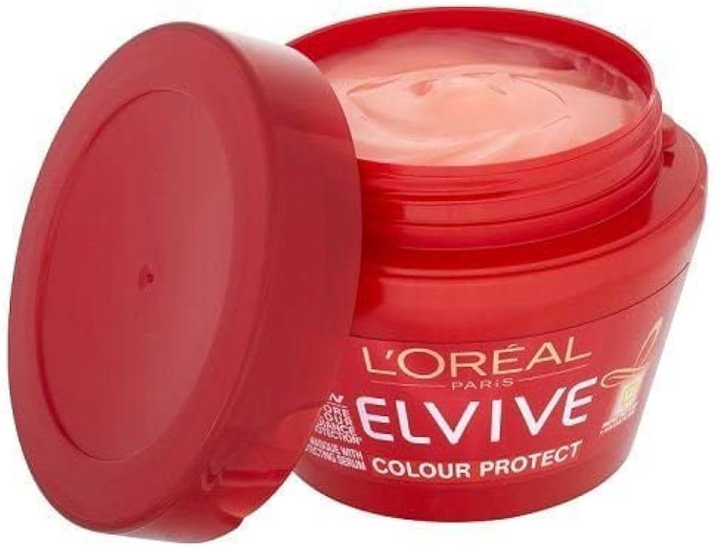 L'Oreal Paris Elvive Colour-Protect Protecting Mask, For Coloured Hair, 300ml