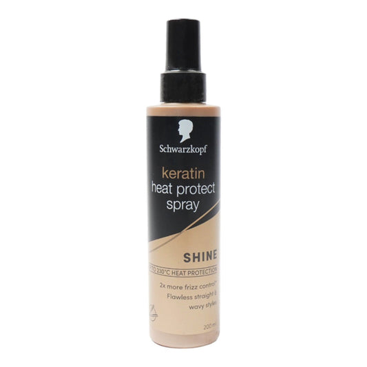 Schwarzkopf Keratin Heat Protect Spray - Protect and Nourish Your Hair from Heat Damage