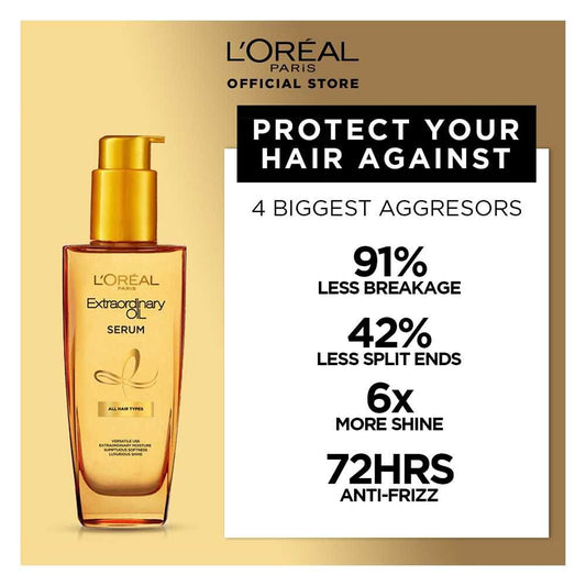 L'Oreal Paris Extraordinary Oil All Hair Types Serum, 100ml