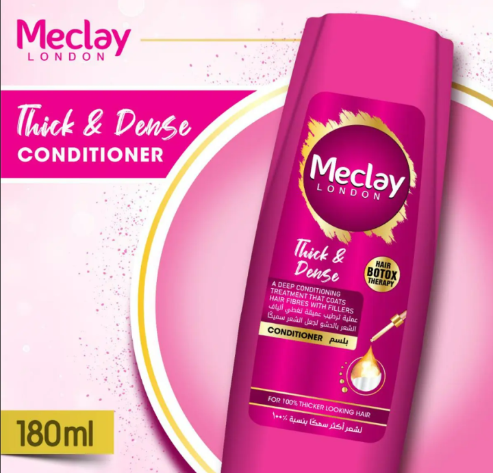 Meclay London Conditioner 180 ml – Nourishment and Care for Smooth, Manageable Hair