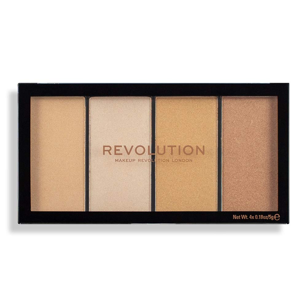 Revolution Highlighter Palette Reloaded Lustre Lights Warm