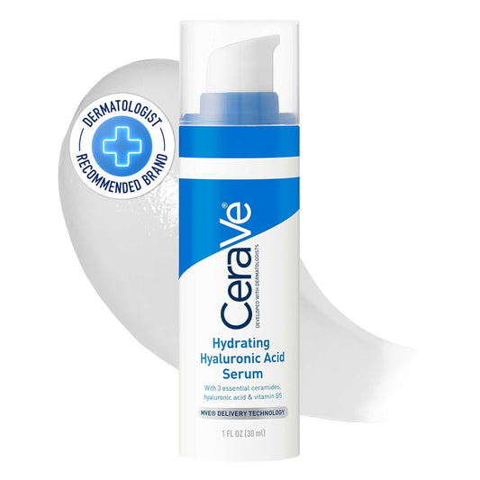 CeraVe Hydrating Hyaluronic Acid Serum: Intensive Moisture for Plump, Radiant Skin