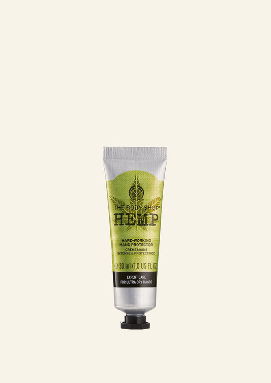 The Body Shop Hemp Hard Working Hand Protector: Intensive Care for Dry, Cracked Hands