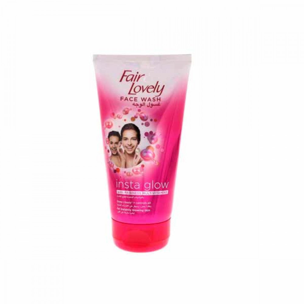 Fair & Lovely Advanced Radiance Brightening Face Wash for Deep Cleansing, Oil Control, and Instant Glow 150g