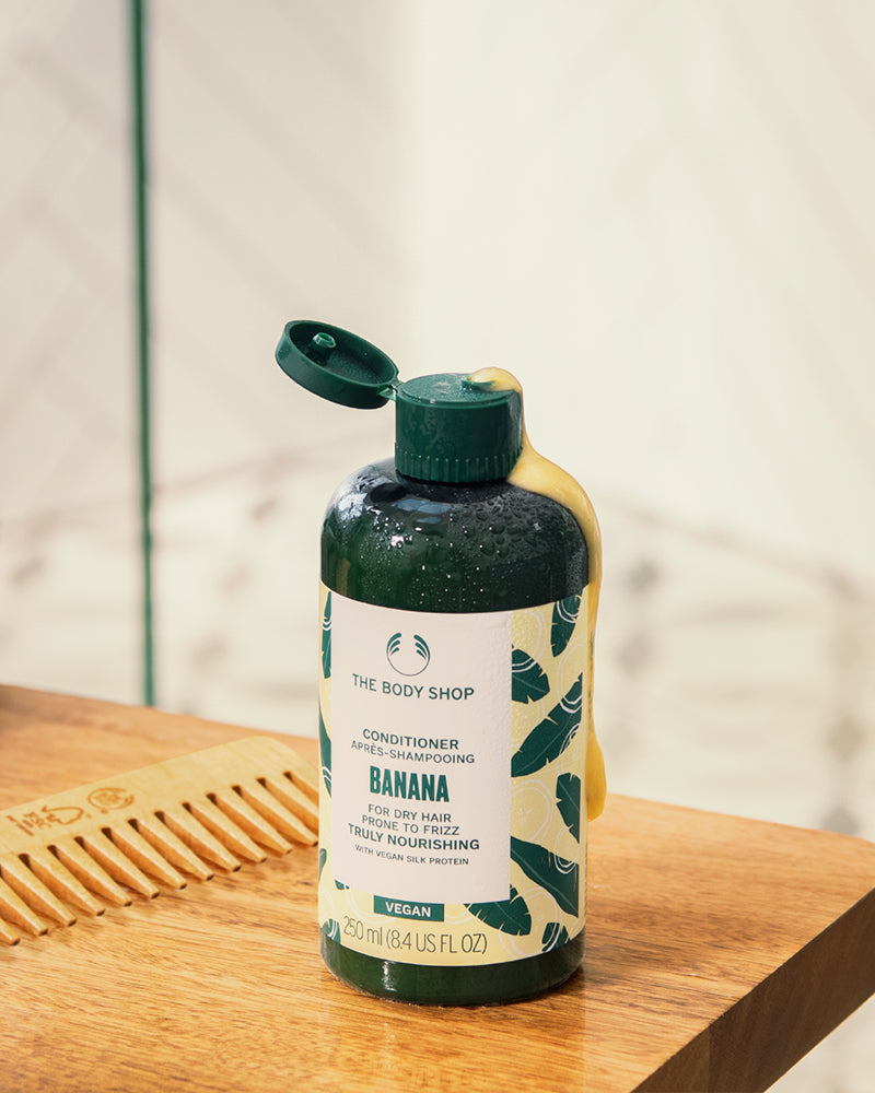 The Body Shop Shampooing Banana for Dry Hair - Nourishing Care for Luscious Locks