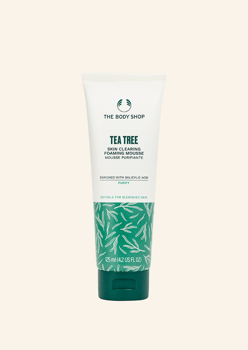 The Body Shop Tea Tree Skin Clearing Foaming Cleanser: Purify and Refresh for Clearer, Healthier Skin