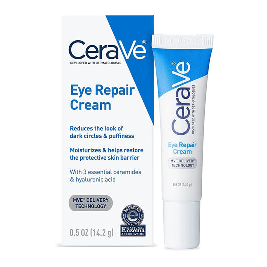 CeraVe Eye Repair Cream: Hydrate, Brighten, and Restore (14.2g)