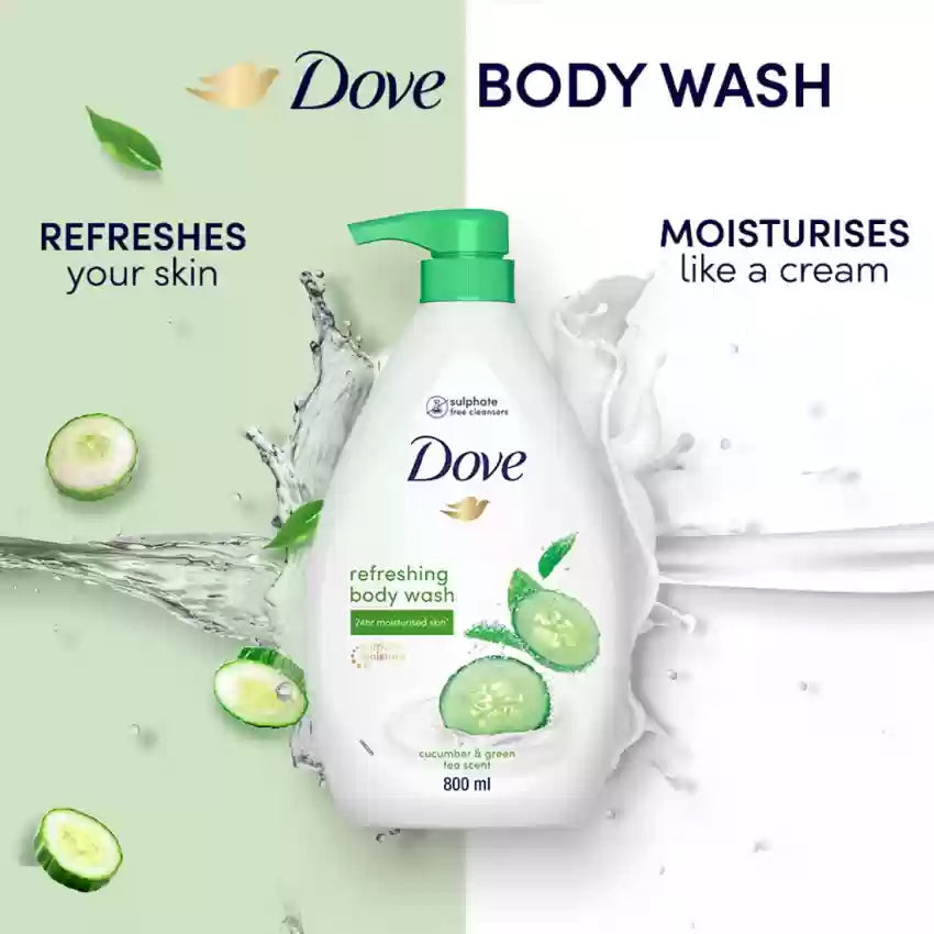 Dove Go Fresh Touch Body Wash 550ml