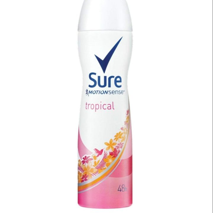 Sure MotionSense Body Spray: All-Day Confidence and Freshness