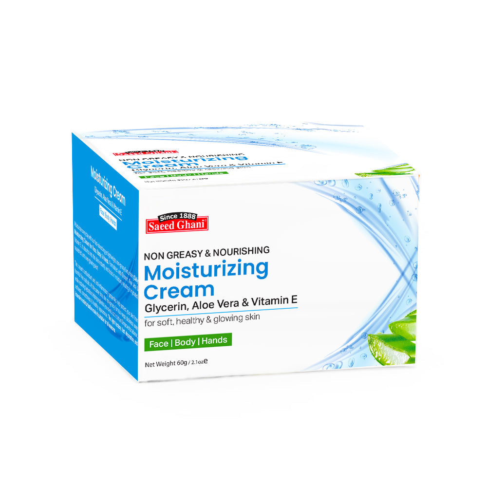 Oil-Free Moisturizing Cream with Glycerin, Aloe Vera, & Vitamin E 60gm