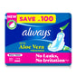 Always Aloe Vera Trio Pack Pads: Triple the Comfort, Protection, and Care for Your Delicate Days