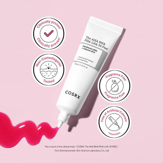 The AHA BHA PHA LHA 35 Peel 30ml