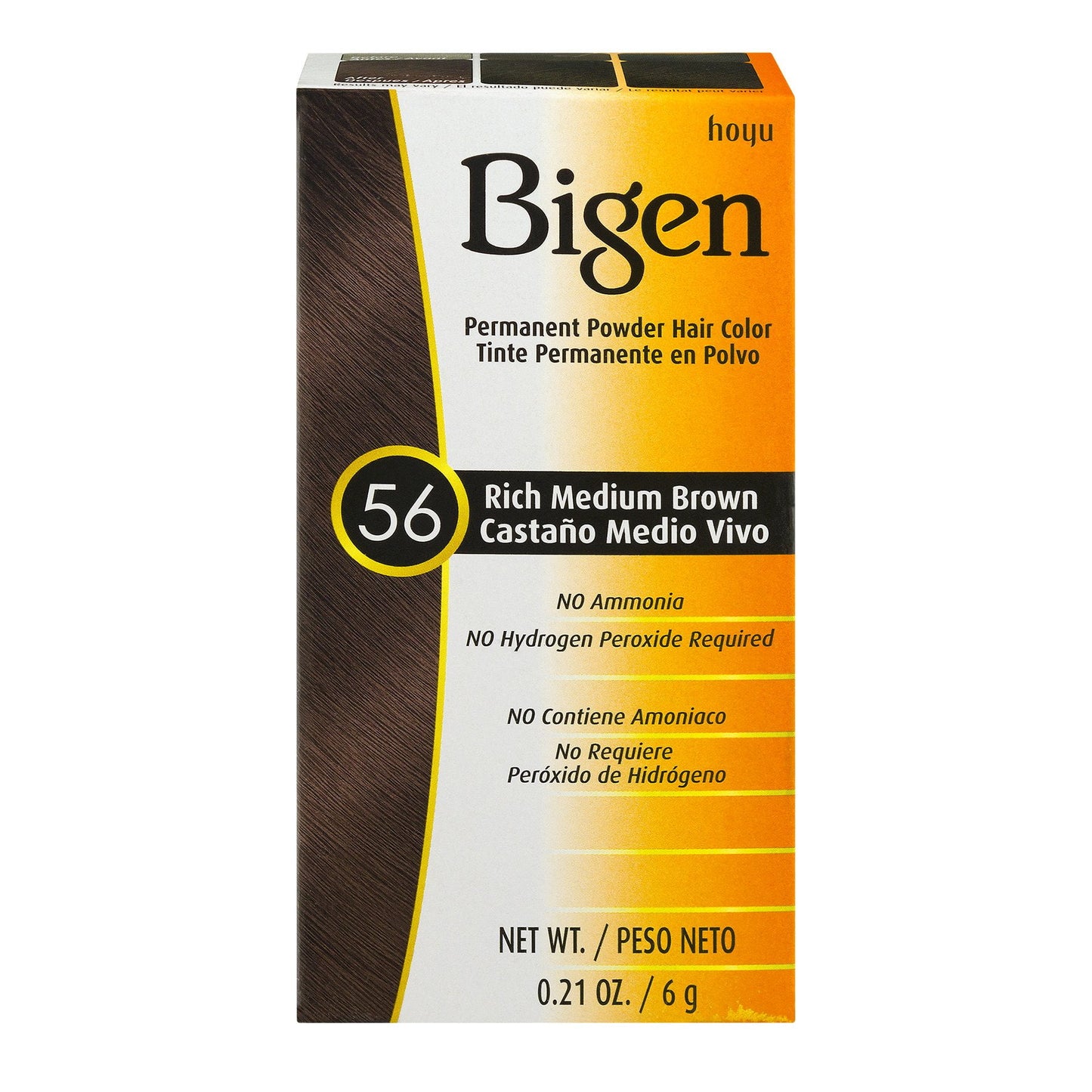 Bigen Permanent Powder Hair Color - Long-Lasting Shades