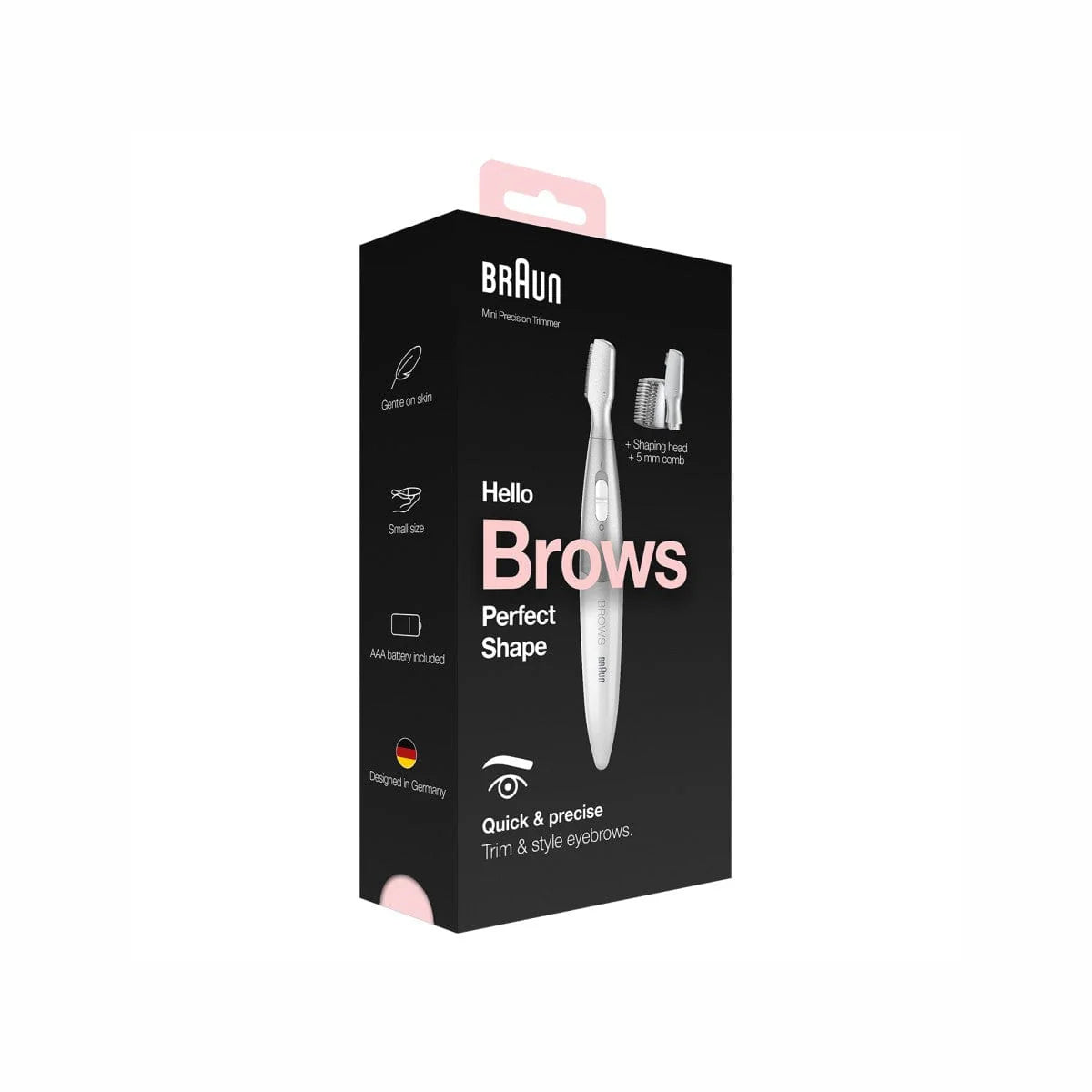 Braun Mini Precision Trimmer FG1106 – Hello Brows Perfect Shape