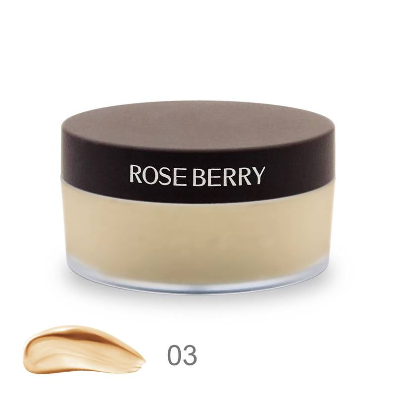 ROSE BERRY Translucent Loose Setting Powder 3 Shades – 29g