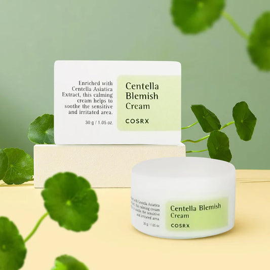 COSRX Centella Blemish Cream, 1.05 fl.oz / 30g | Centella | Korean Skin Care, Vegan, Cruelty Free, Paraben Free