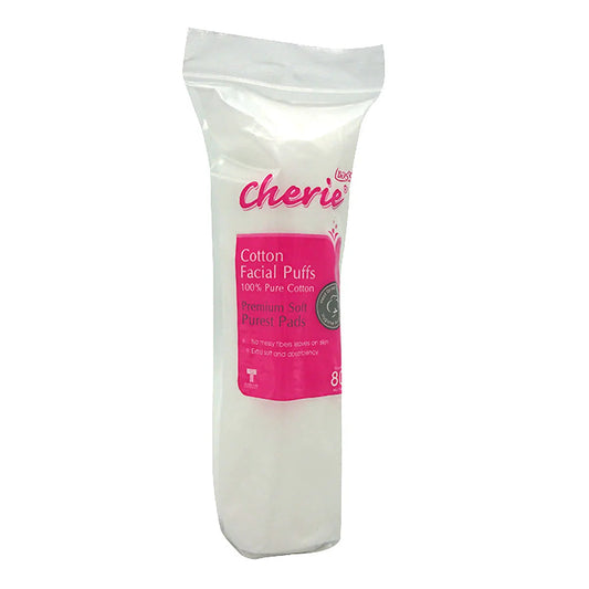 Cherie Cotton Pad Round 80pcs