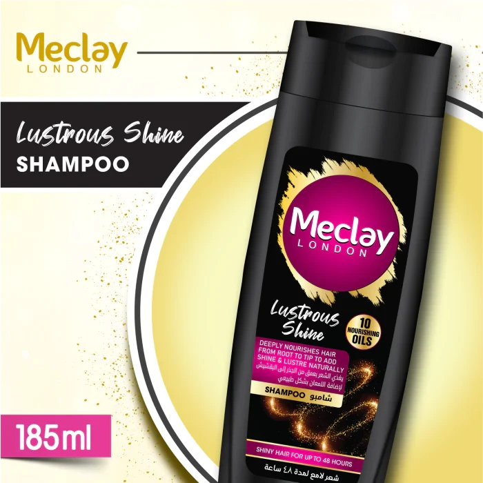 Meclay London Shampoo 185 ml – Compact Care for Healthier, Shinier Hair