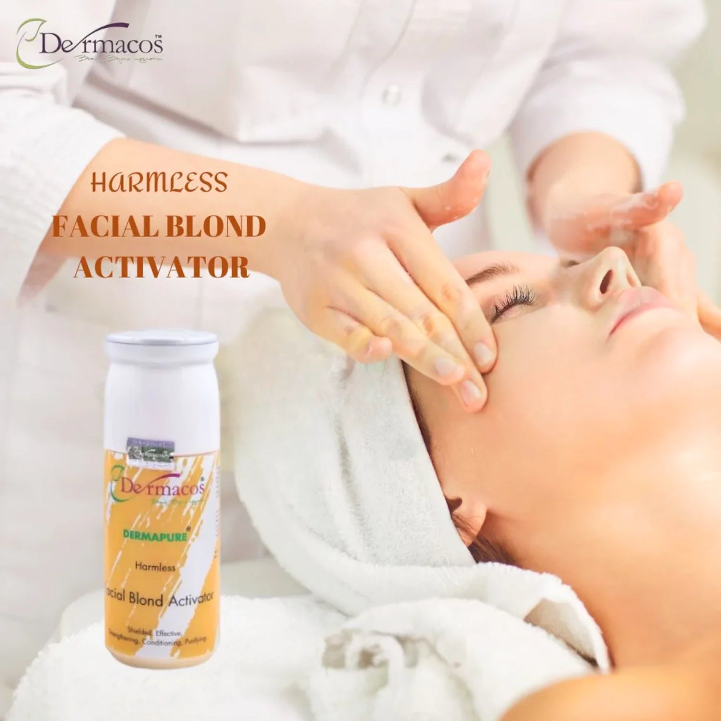 Dermacos Dermapure Harmless Facial Blonde Activator: Enhance Your Radiance Safely