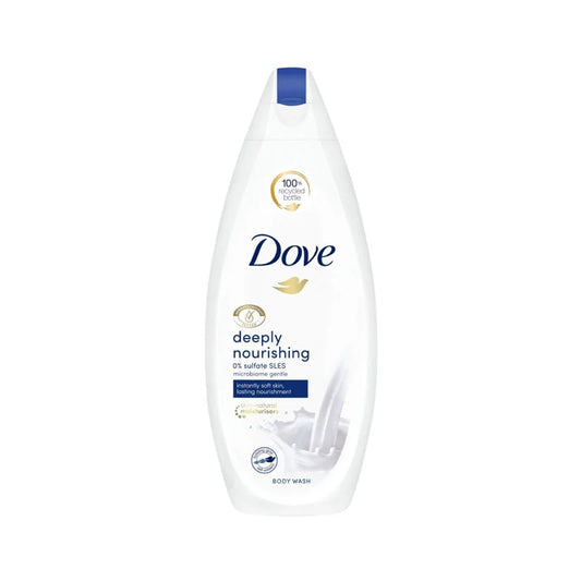 Dove 200ml شاور جیل کے ساتھ تازہ دم کریں اور پرورش کریں - آپ کی جلد کی نرم نگہداشت