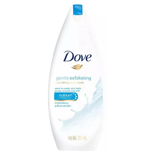 Dove 200ml شاور جیل کے ساتھ تازہ دم کریں اور پرورش کریں - آپ کی جلد کی نرم نگہداشت