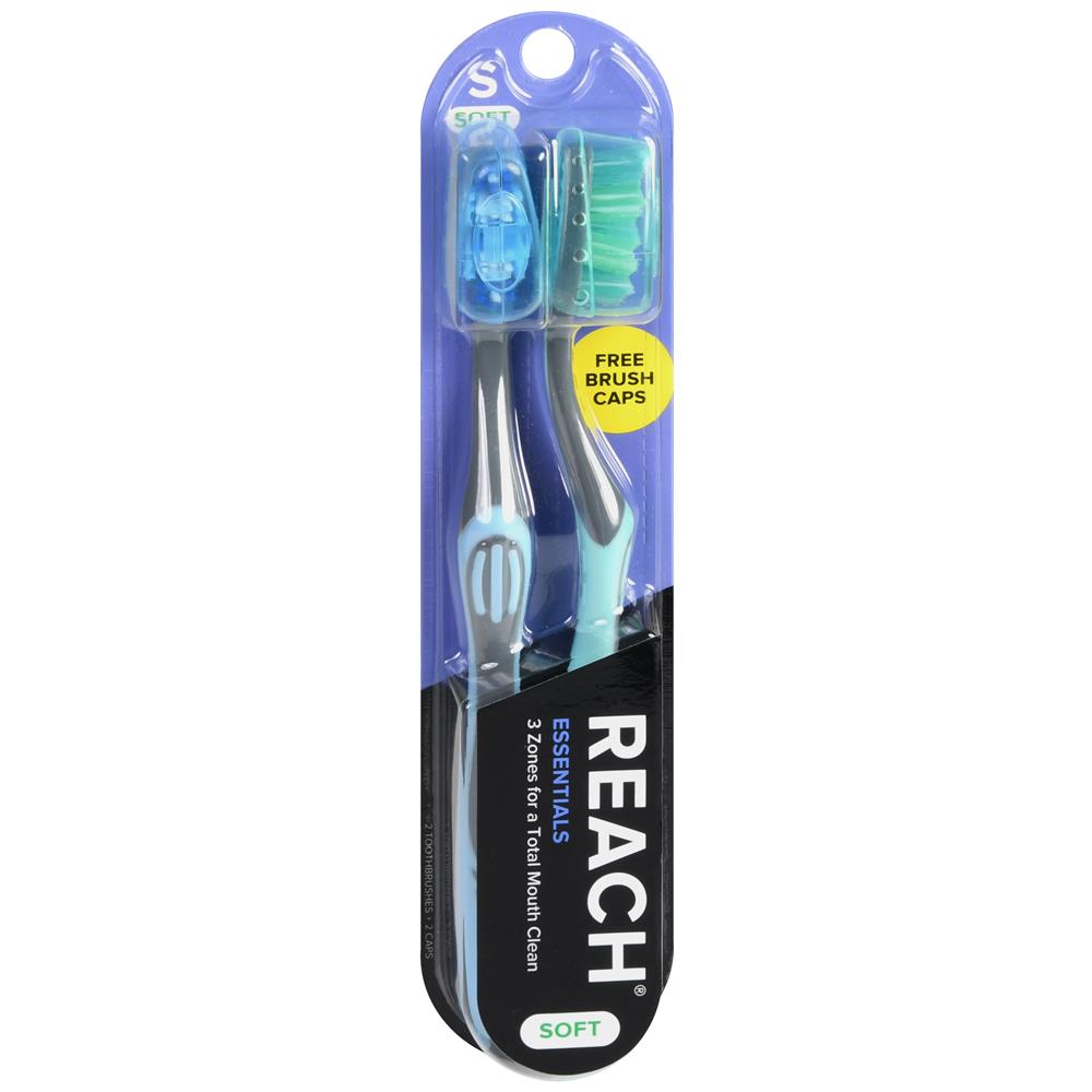 Reach Essential Soft Twin Toothbrush