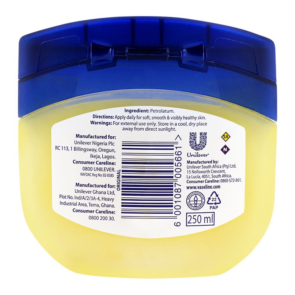 VASELINE BLUESEAL PURE PETROLEUM GELLY ORIGINAL