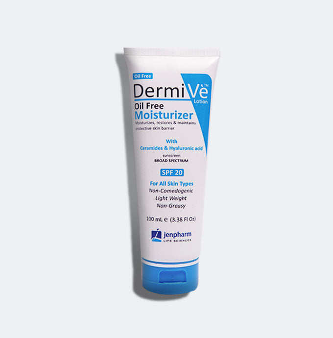 DERMIVE OIL FREE MOISTURIZER
Calms & Soothes | Light-Weight 100ml