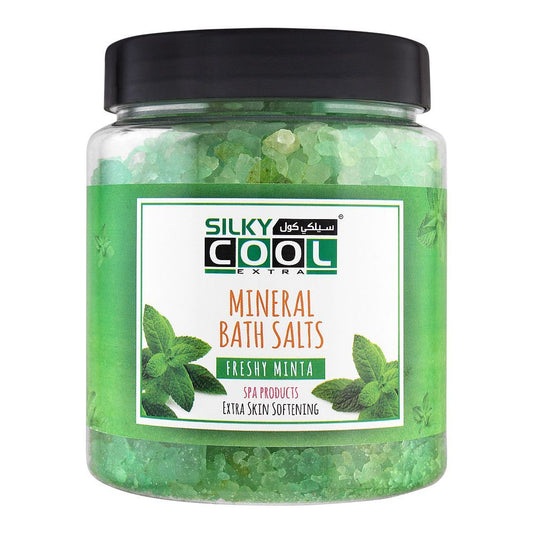 Mineral Bath Salts, Freshy Minta, 300ml