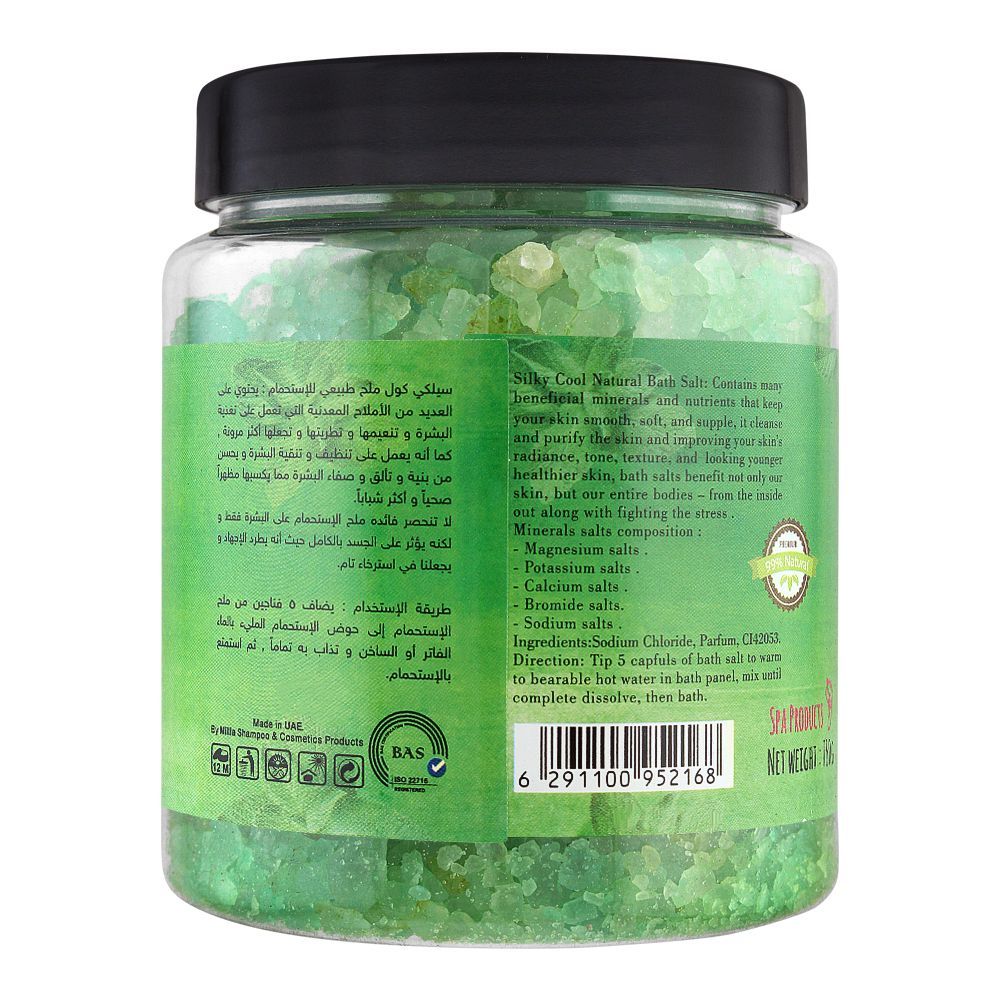 Mineral Bath Salts, Freshy Minta, 300ml