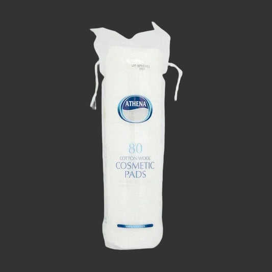 Athena Beaute 100% Cotton Wool Cosmetic Pads 80pcs