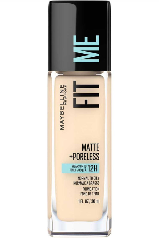 MAYBELLINE FIT ME FOUNDATION MATTE + PORELESS