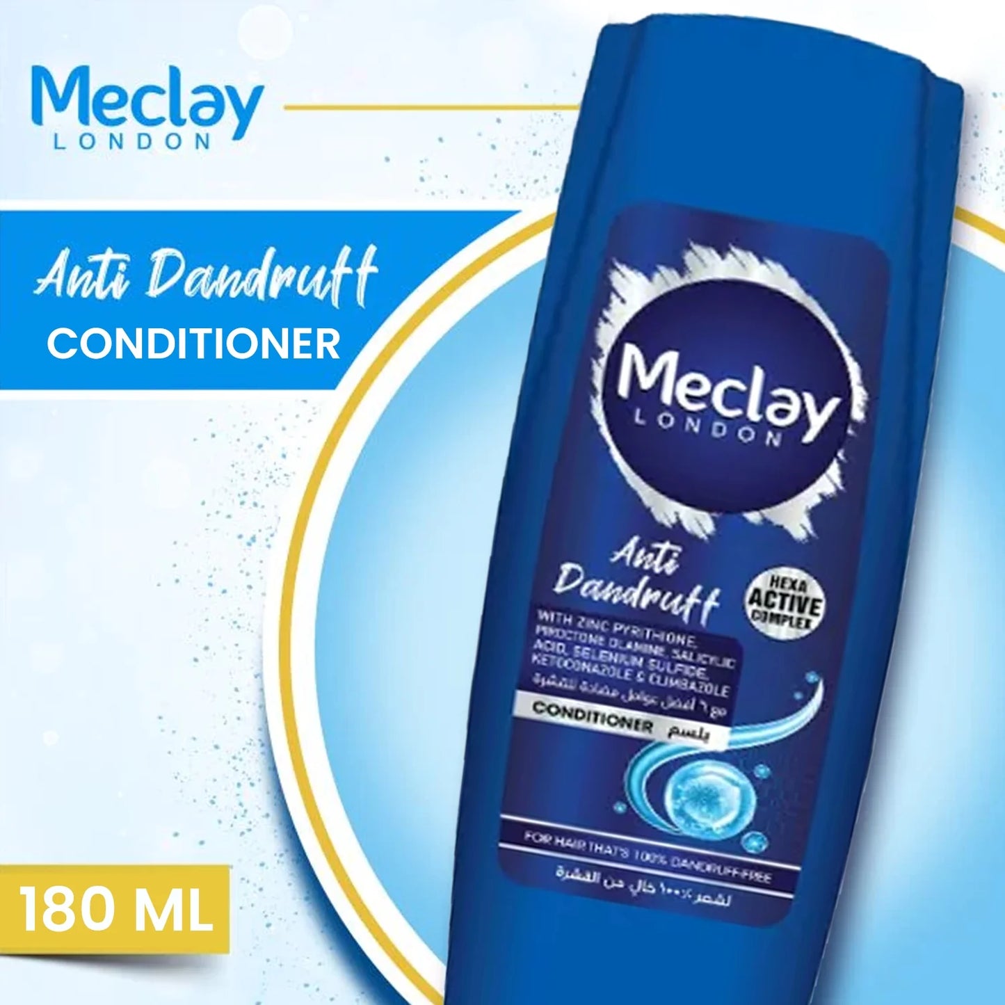 Meclay London Conditioner 180 ml – Nourishment and Care for Smooth, Manageable Hair