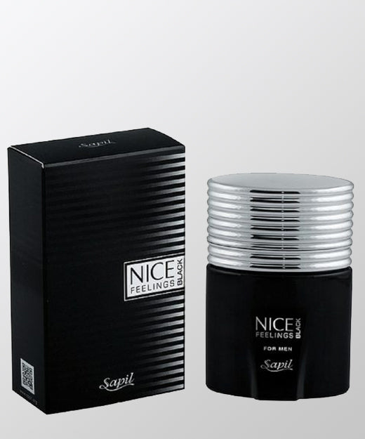 Sapil Nice Feelings Black For Men EAU DE Parfum