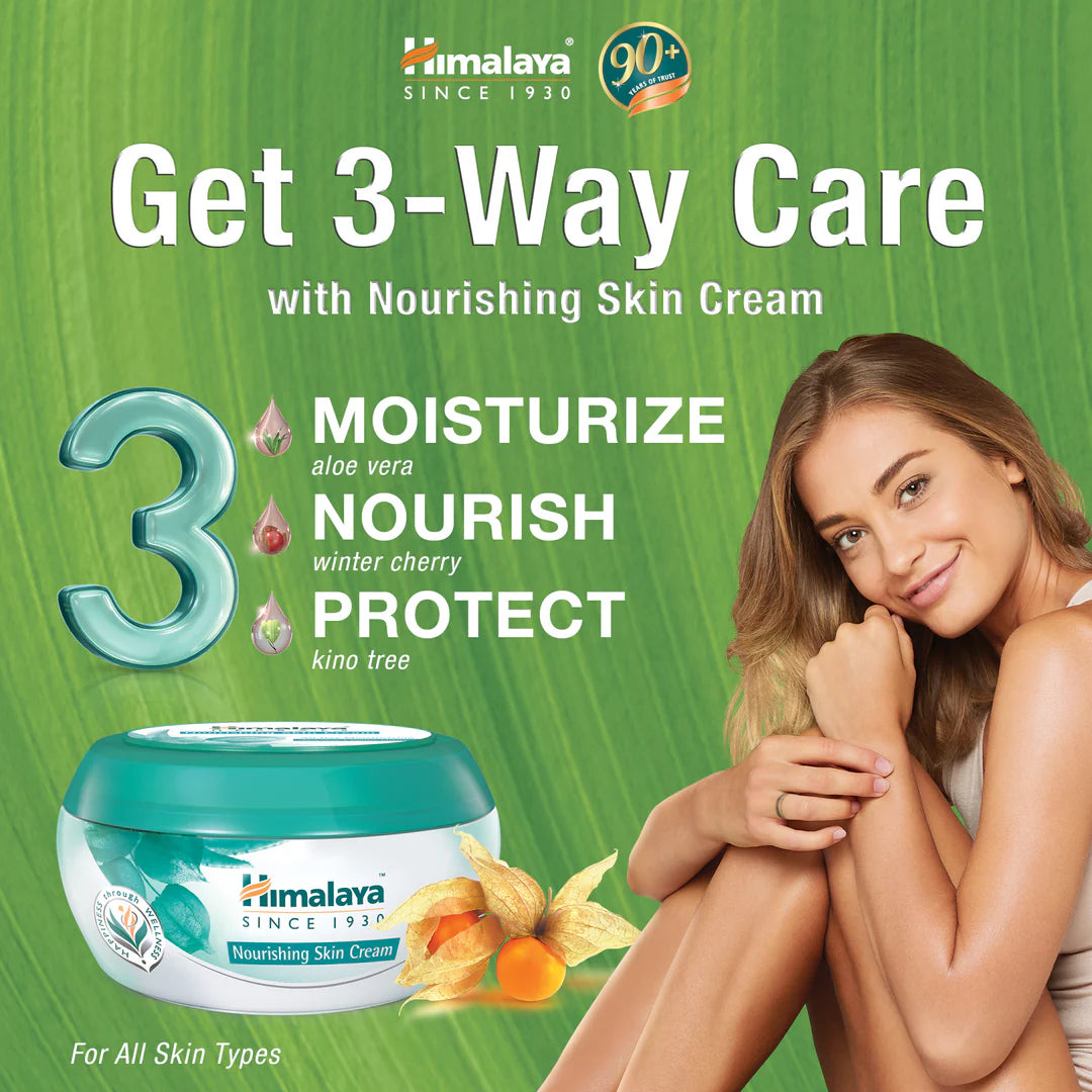 Himalaya Herbals Nourishing Skin Cream: Herbal Infusion for Radiant, Healthy Skin