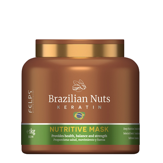 Brazilian Nuts Keratin Nutritive Mask - Intensive Nourishment for Strong, Smooth Hair