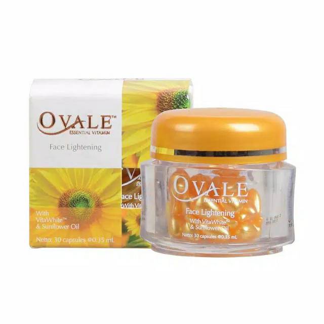 Ovale Essential Vitamin Face Lightening Capsule– Your Daily Dose of Radiance and Skin Nourishment