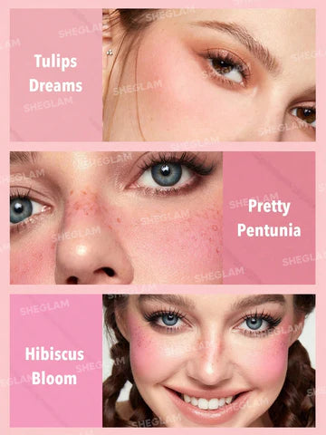 SHEGLAM FLORAL FLUSH BLUSH PALETTE BLUSHING BOUQUET