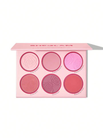 SHEGLAM FLORAL FLUSH BLUSH PALETTE BLUSHING BOUQUET