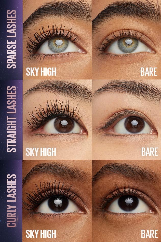 Maybelline sky high mascara waterproof 01 very black