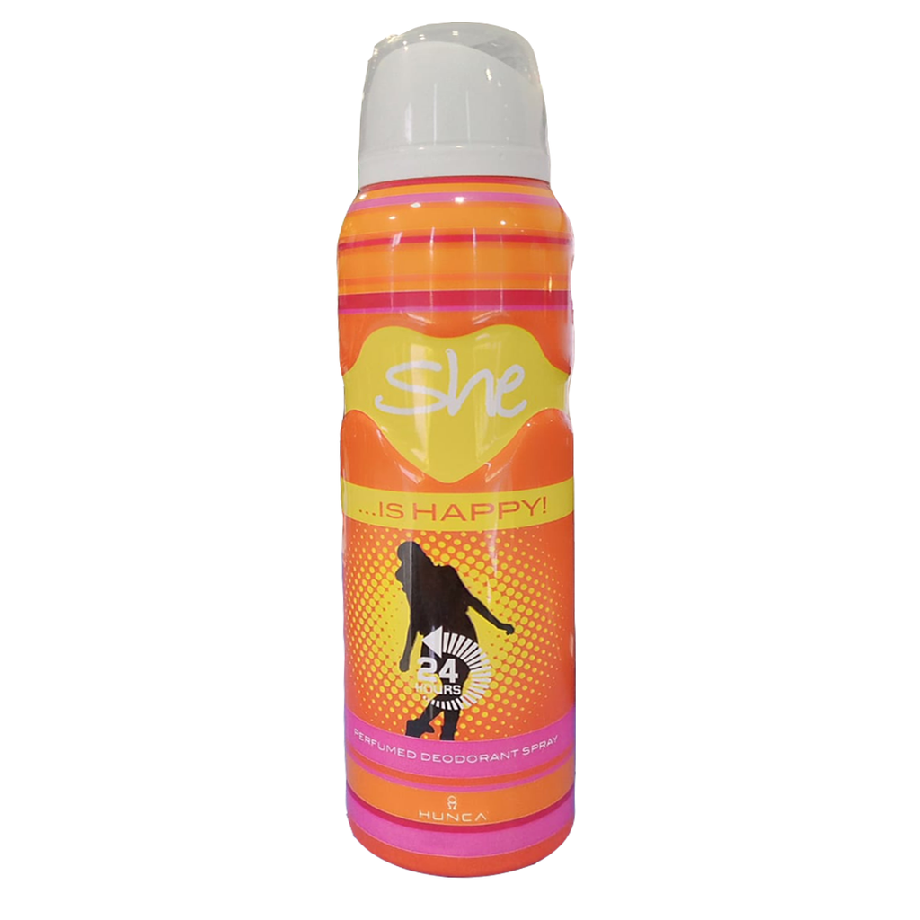 SHE Body Spray - Long-Lasting Deodorant with Refreshing Fragrance for Women