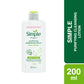 Simple Purifying Cleansing Lotion ,Gentle Care for Clean, Healthy Skin 200ml