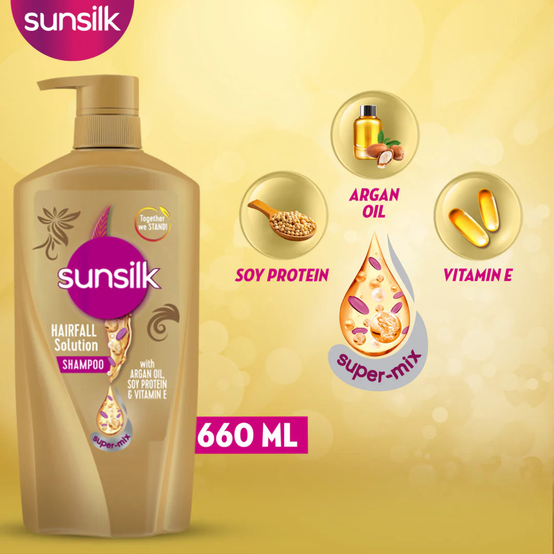 Sunsilk Nourishing Hair Care Shampoo - 660ml