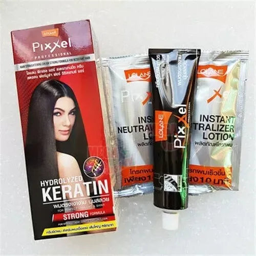 Lolane Pixxel Hair Straightening Strong Keratin Formula 110GM