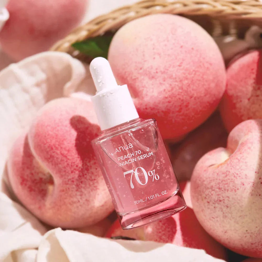 Anua Peach 70 Niacin Serum – 30ml | Brightening & Hydrating Skin Care