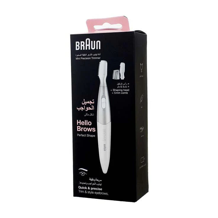 Braun Hello Brows: Achieve Perfectly Shaped and Defined Eyebrows with Ease FG 1106