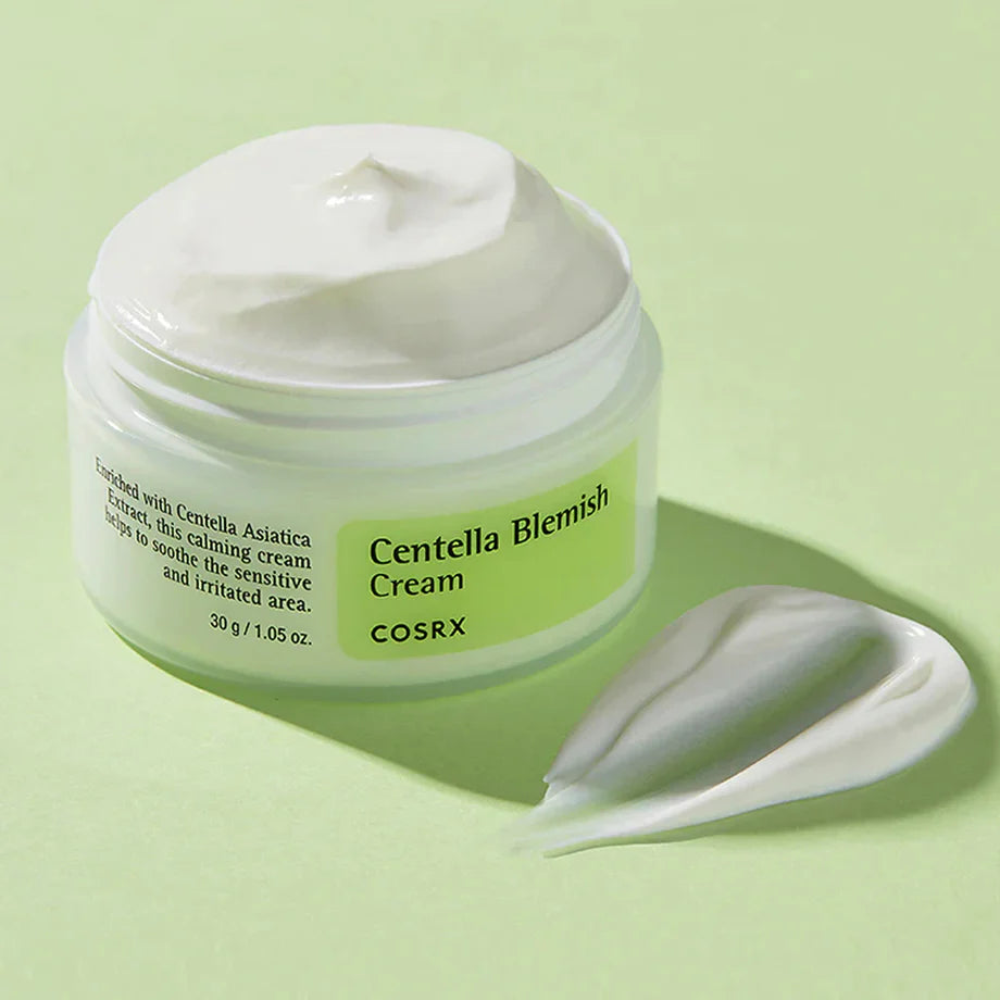 COSRX Centella Blemish Cream, 1.05 fl.oz / 30g | Centella | Korean Skin Care, Vegan, Cruelty Free, Paraben Free