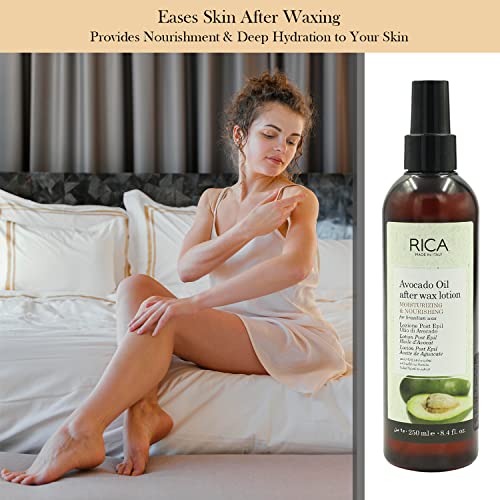 RICA Avocado Oil After Wax Lotion 250ml – Soothing & Hydrating Post-Wax Care