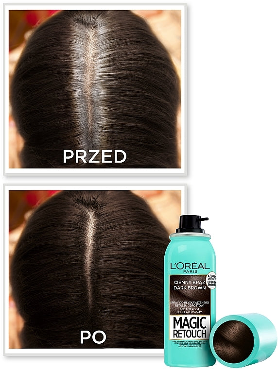 L'Oréal Paris Magic Touch Cold Dark Brown Instant Root Spray